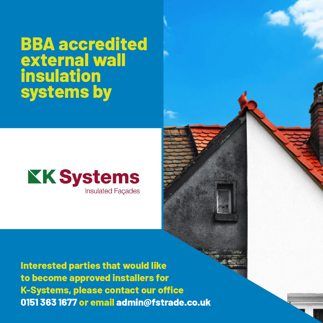 K Systems – BBA accredited external wall insulation systems